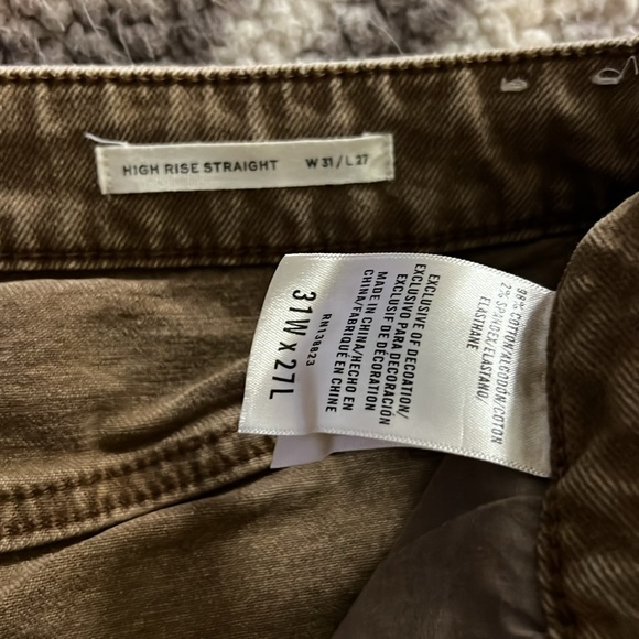 Cleo + Wolf jeans 31Wx27L - Picture 2 of 5